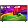 LG 43NU800B3LC 43 Zoll 4K UHD NanoCell Smart TV mit webOS, AI ThinQ & HDR (Schwarz)