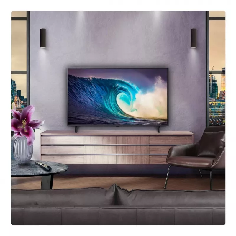 LG 50NANO80A6B 50 Zoll NanoCell 4K Ultra HD Smart TV mit α5 AI-Prozessor und webOS