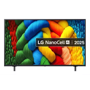 LG 50NANO80A6B 50 Zoll NanoCell 4K Ultra HD Smart TV mit α5 AI-Prozessor und webOS