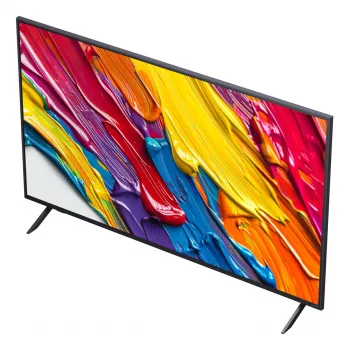 LG 55QNED82A6B 55 Zoll QNED 4K Ultra HD Smart TV, 120Hz, WebOS 24, HDR10 Pro