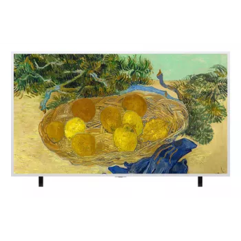 LG 65LX7B6LA.AEEQ 65-Zoll OLED Gallery TV, 4K Ultra HD, webOS 23, Silber/Schwarz