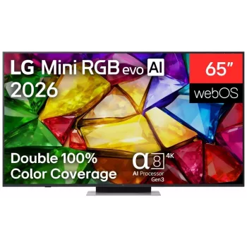 LG 65MRGB87B3B 65 Zoll (164 cm) 4K QNED Mini RGB evo Smart TV