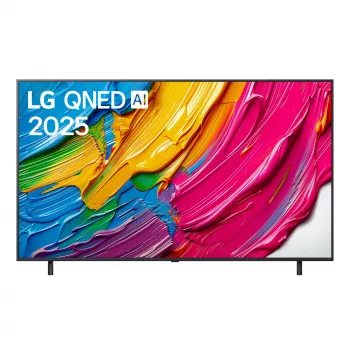 LG 65QNED80A6A 65 inch 4K Ultra HD QNED Smart TV mit webOS 23 und α7 Gen6 AI Processor