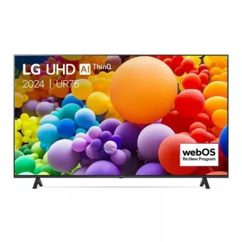 LG 65UR75003LK 65 Zoll UHD 4K Smart LED TV mit webOS 23 und AI Sound Pro