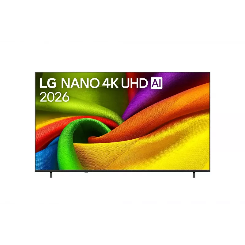 LG 85NU800B3LA 85-Zoll 4K UHD Smart TV mit webOS, AI-Prozessor, Schwarz