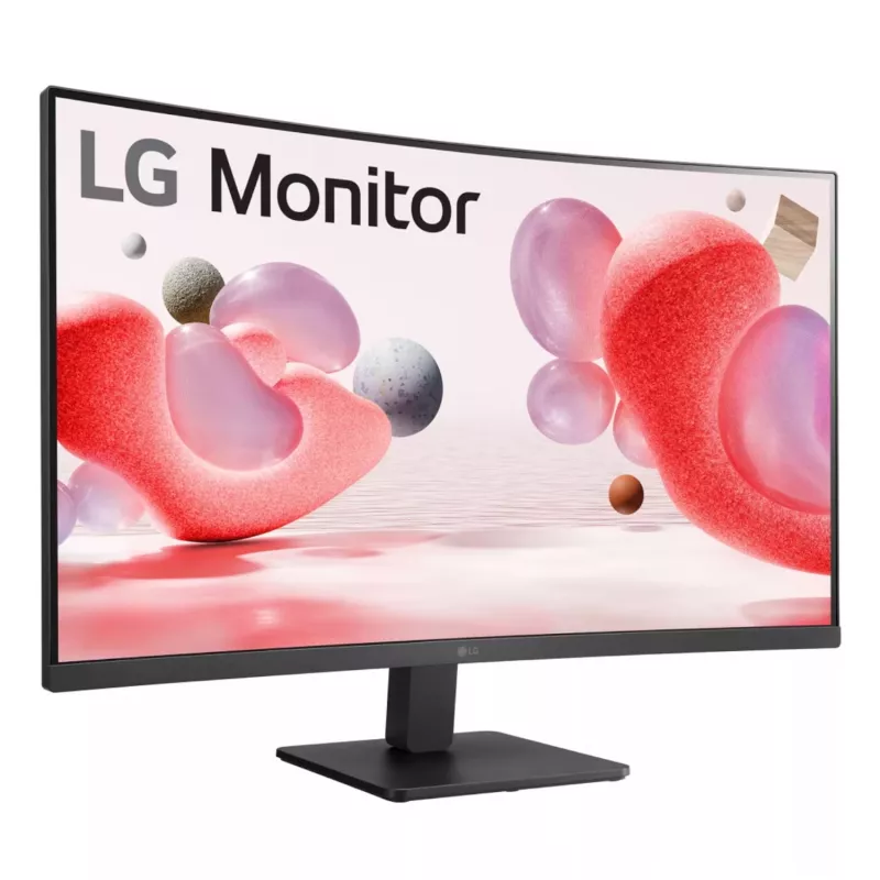 LG Essential 32 Zoll FHD VA Curved Monitor 100Hz mit FreeSync - Schwarz