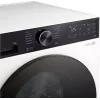LG F4X5511TKB 11 kg Frontlader-Waschmaschine mit AI DD™ und Steam™ - Black Steel