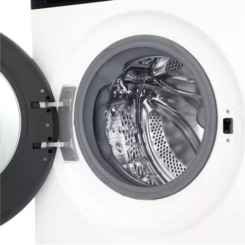 LG F4X5511TKB 11 kg Frontlader-Waschmaschine mit AI DD™ und Steam™ - Black Steel