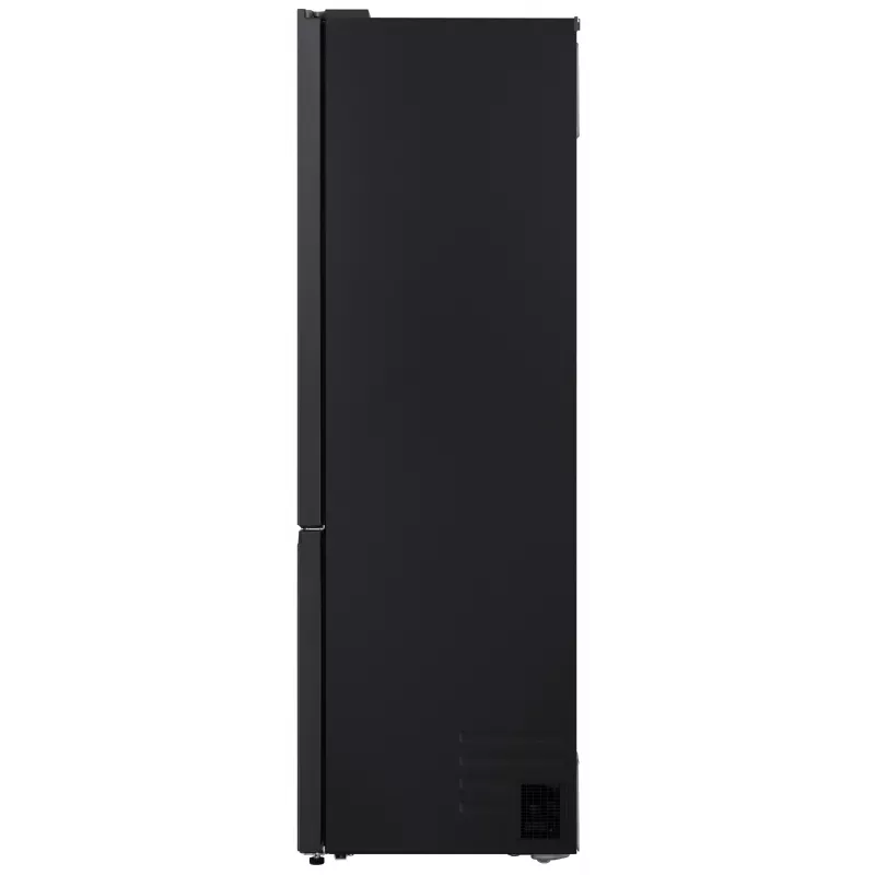 LG GBBS726BEV Freistehender Kühl-Gefrierschrank mit Total No Frost, 384 L, Matt Schwarz, Energieklasse C, Inverter Linear Compressor, Wi-Fi