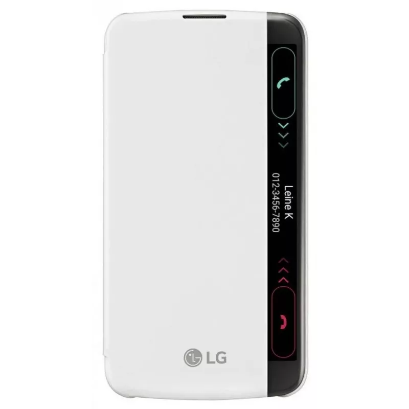 LG K10 Quick Window Case CFV-150 Weiß