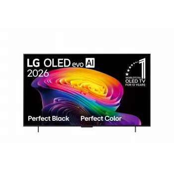 LG OLED42C61LA 42 Zoll (106 cm) 4K OLED evo Smart TV mit α9 AI Processor 4K Gen6, webOS 23, 120Hz, Dolby Vision & Atmos, 4 HDMI 2.1, 40W 2.2ch Audio, G-Sync/FreeSync, Modell 2023
