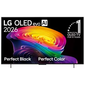 LG OLED42C61LA 42 Zoll (106 cm) 4K OLED evo Smart TV mit α9 AI Processor 4K Gen6, webOS 23, 120Hz, Dolby Vision & Atmos, 4 HDMI 2.1, 40W 2.2ch Audio, G-Sync/FreeSync, Modell 2023