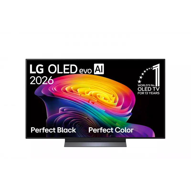 LG OLED48C61LA 48 inch 4K OLED evo Smart TV mit α9 Gen4 AI Prozessor, 120Hz, Dolby Vision IQ, webOS, ThinQ AI