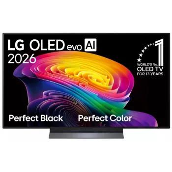 LG OLED48C61LA 48 inch 4K OLED evo Smart TV mit α9 Gen4 AI Prozessor, 120Hz, Dolby Vision IQ, webOS, ThinQ AI