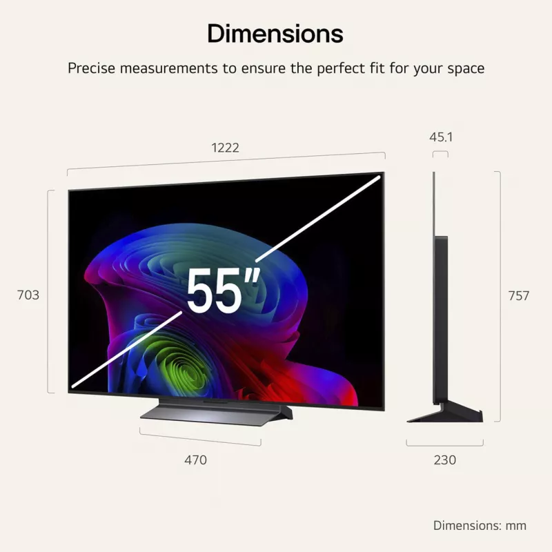 LG OLED55C6ELB.AEUD 55-Zoll 4K OLED TV, Schwarz, Curved Screen, Triple Tuner, 120 Hz, webOS 3.0