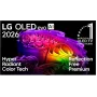 LG OLED65B68LA 65-Zoll 4K UHD Smart OLED TV mit HDR10, Dolby Vision, webOS, 120Hz, 40W Audio, Magic Remote OLED65B68LA.AEUD