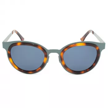 LGR FELICITEBLU39 Unisex-Sonnenbrille - Blauer Rahmen, graue Gläser, 47/24/145 mm