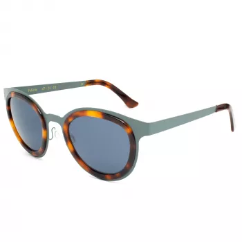 LGR FELICITEBLU39 Unisex-Sonnenbrille - Blauer Rahmen, graue Gläser, 47/24/145 mm