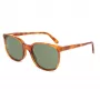 LGR Unisex Springhavan02 Sonnenbrille - Havanna Acetatrahmen, grüne Mineralgläser, 50/19/145 mm