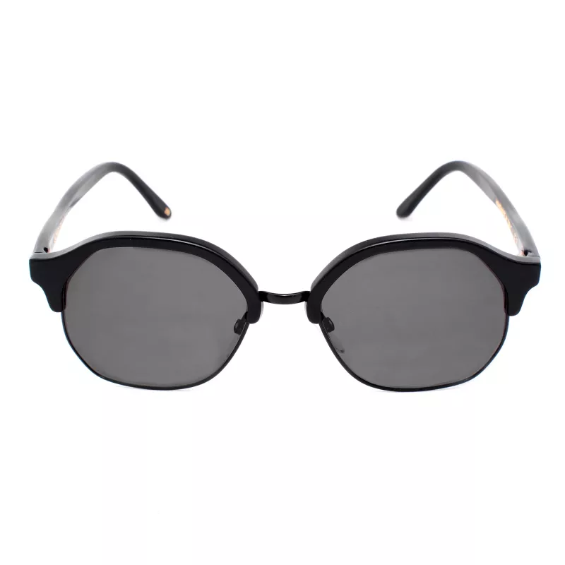 LGR Zanzibar Unisex-Sonnenbrille Schwarz/Grau 50/12/135 mm