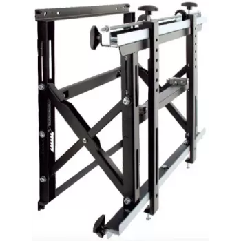LH-GROUP OY LHINOUT Pop-Out Video Wall Mount für 46-55 Zoll Bildschirme bis 50 kg (VESA 200x200 bis 600x400), Schwarz