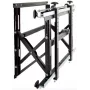 LH-GROUP OY LHINOUT Pop-Out Video Wall Mount für 46-55 Zoll Bildschirme bis 50 kg (VESA 200x200 bis 600x400), Schwarz