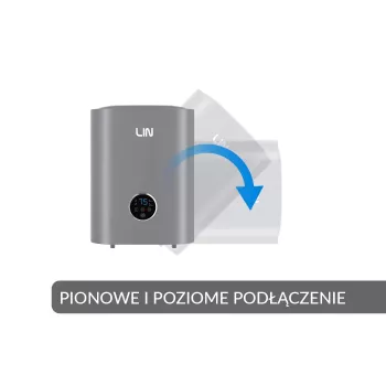 LI- Elektrischer Warmwasserbereiter LIN LIFVD1SMGY 30L UNIVERSAL Grau