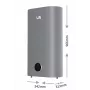 LI- LIN LIFVD1SMGY 80L Universal Grauer Elektrischer Warmwasserbereiter mit Wi-Fi