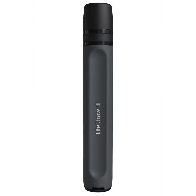 LifeStraw Peak Persönlicher Wasserfilter - Dunkelgrau