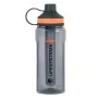 Lifesystems 44030 Wasserfilterflasche 600 ml mit austauschbarem Hohlfaserfilter – Grau/Blau