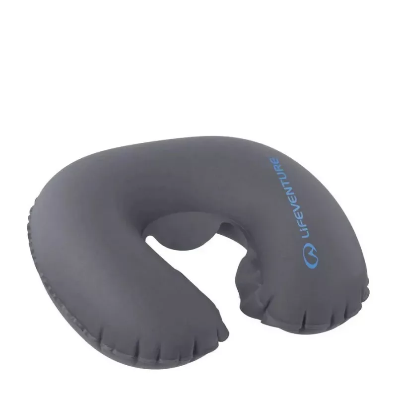 Lifeventure Compact Inflatable Neck Pillow – Schwarz