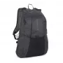 Lifeventure Packbarer Rucksack ECO 25L Faltbarer Reiserucksack, 420D recyceltes Nylon, Schwarz