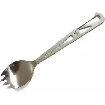 Lifeventure Titanium Spork 17g - Ultraleichter Löffel-Gabel-Hybrid (9518)