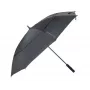Lifeventure XL Trek Regenschirm - Schwarz, Sturmfest, UPF 50+, 98 cm