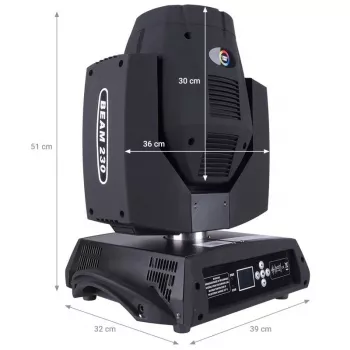 LIGHT4ME 7R BEAM 230W Moving Head Beleuchtung