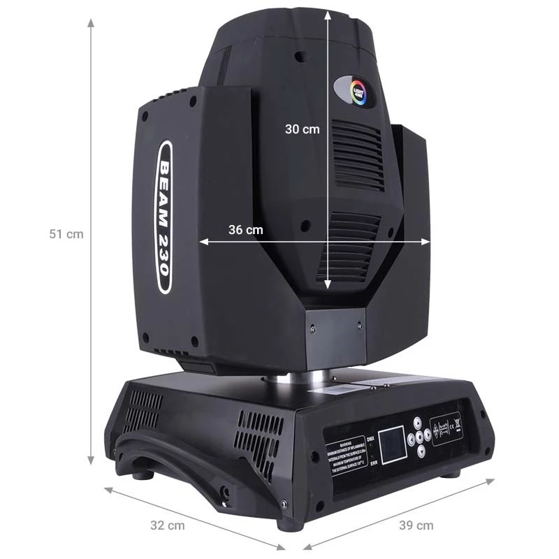 LIGHT4ME 7R BEAM 230W Moving Head Beleuchtung