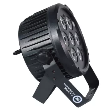 LIGHT4ME BLACK PAR 7x10W RGBWA LED Leistungsstark und Leicht
