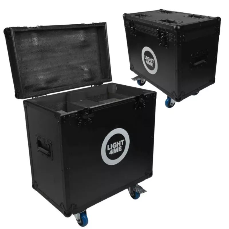 LIGHT4ME FOCUS 300W BEAM CASE 2IN1 Flight Case für 2 Moving Heads