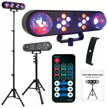 LIGHT4ME MAGIC BAR Disco Ball LED PAR Effekt mit Stativ