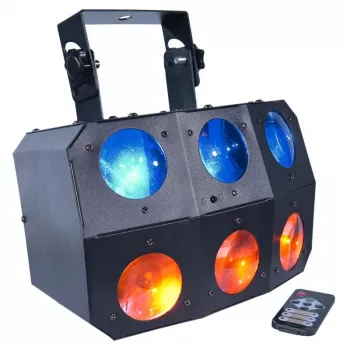 LIGHT4ME SIX EYE BEAM Starker LED-Strahlereffekt mit Fernbedienung
