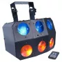 LIGHT4ME SIX EYE BEAM Starker LED-Strahlereffekt mit Fernbedienung