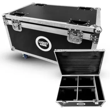 LIGHT4ME SKY WASH 18x10W CASE 4IN1 LED PAR Light Set mit Flight Case