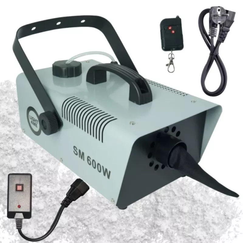 LIGHT4ME SM 600W Schneemaschine mit Kabelfernbedienung