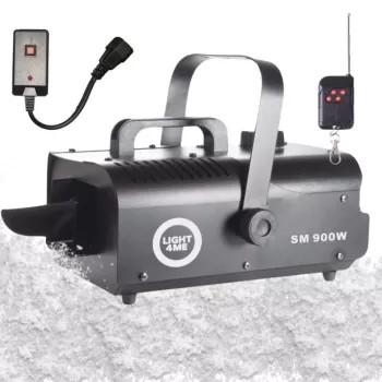 LIGHT4ME SM 900W Schneemaschine Schwarz