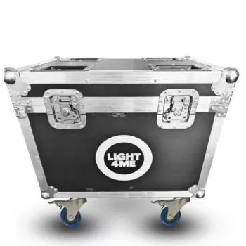 LIGHT4ME STARWASH 19x15W CASE 2IN1 Flight Case für 2 Moving Heads