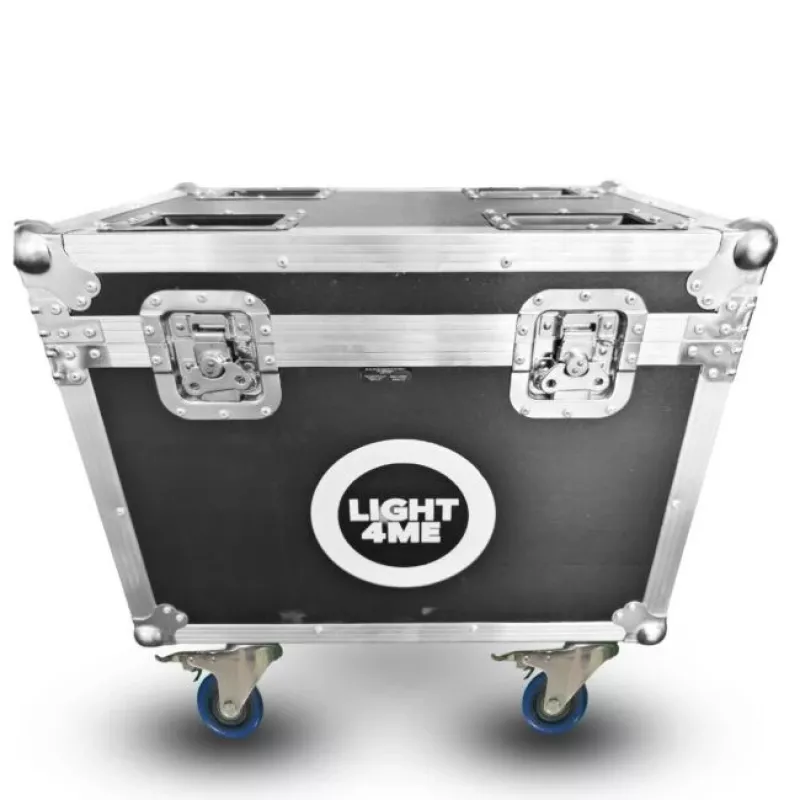 LIGHT4ME STARWASH 19x15W CASE 2IN1 Flight Case für 2 Moving Heads