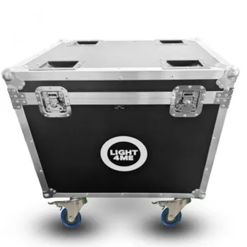 LIGHT4ME STARWASH 37x15W CASE 2IN1 Flight Case für 2 Moving Heads