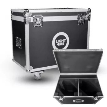 LIGHT4ME VENOM LBS 330 CASE 2IN1 Flight Case für 2 Moving Heads