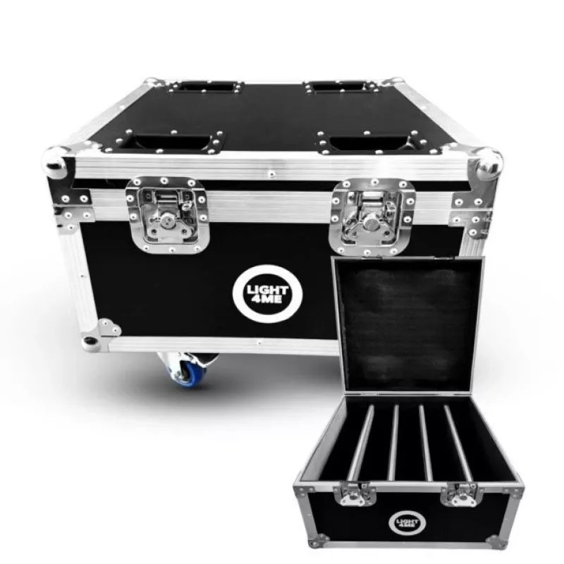 LIGHT4ME VENOM STROBE V2 CASE 4IN1 Flight Case für 4 Einheiten