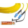 Lightwin LSP-09 LC-LC 20m OS1 Single-Mode Duplex Glasfaser-Patchkabel, Gelb LSP-09 LC-LC 20.0